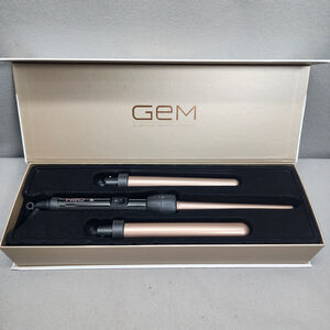 GEM 3 in 1 Curl Designer Professional Ceramic Curl Styling Iron - NEW
